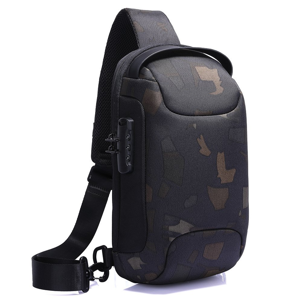 CyberLock Anti-Theft Crossbody Sling Backpack