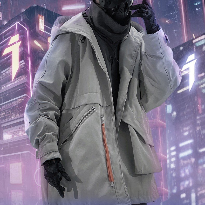 Cyberpunk Deep Pocket Hoodie