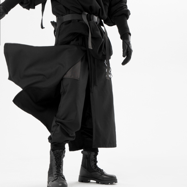 Techwear urban samurai fashion