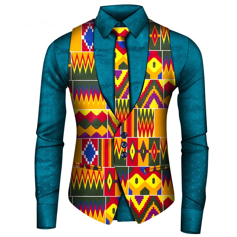 Cyber Executive African Three-piece Set