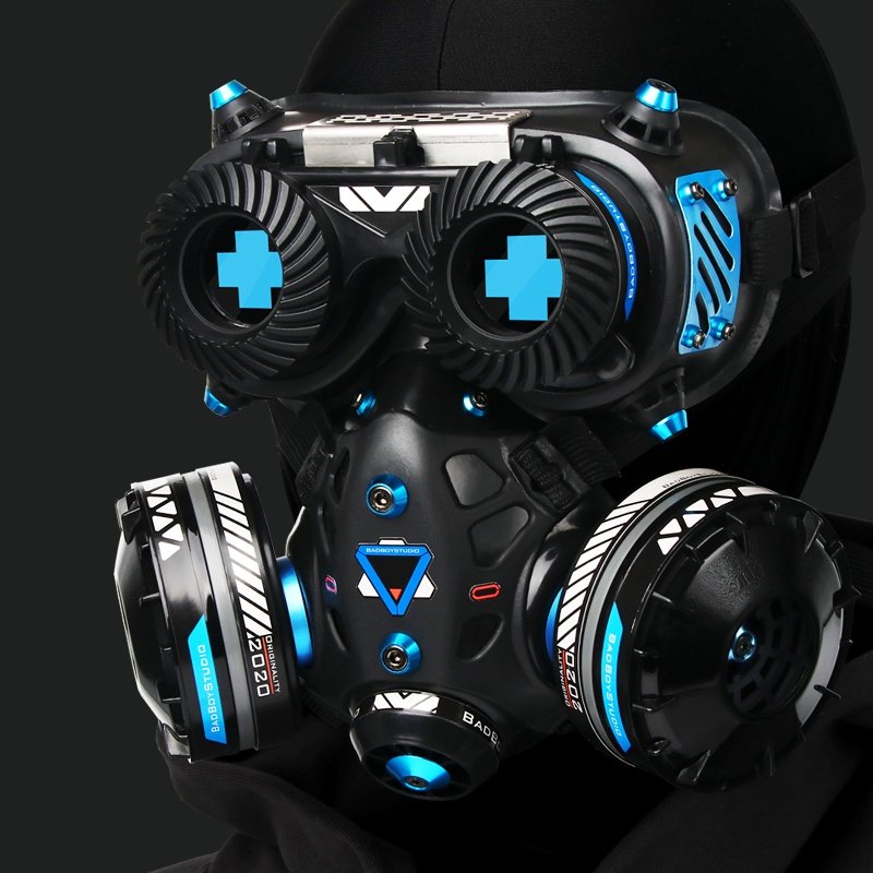 High Glow Space Tech Cyber Mask